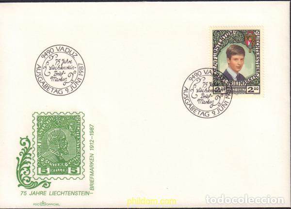 Briefmarken: 427287 MNH LIECHTENSTEIN 1987 75 ANIVERSARIO DE LOS SELLOS DE LIECHTENSTEIN