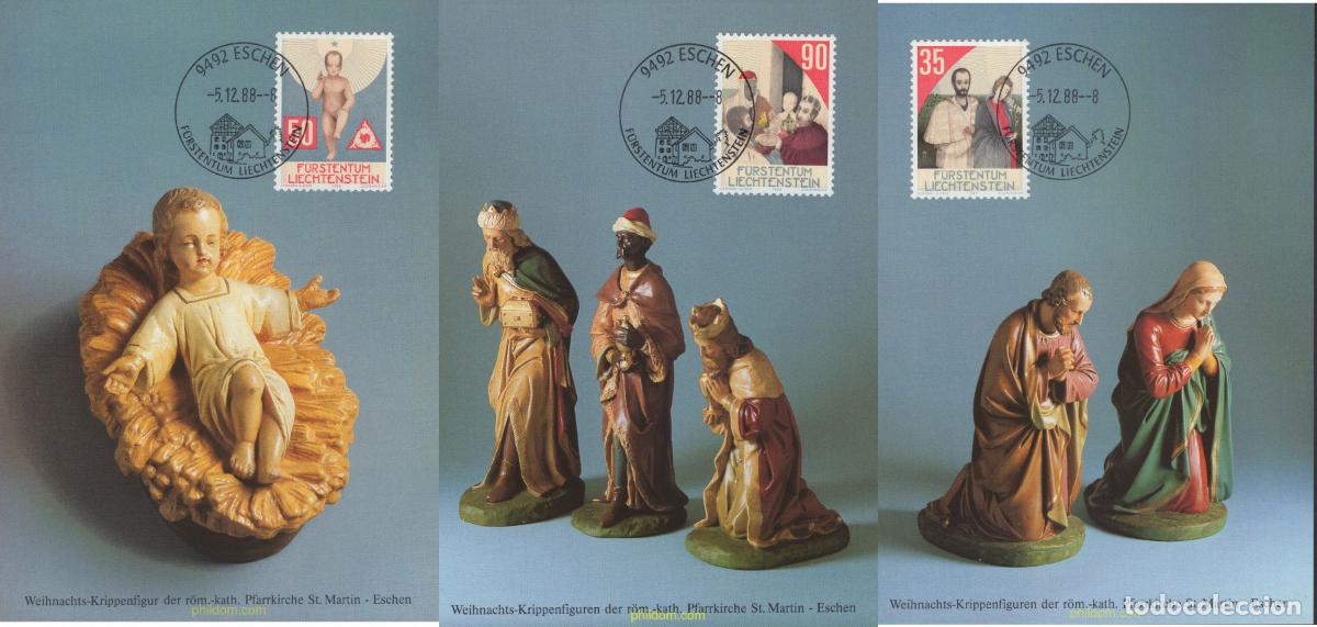 Sellos: 643758 MNH LIECHTENSTEIN 1988 NAVIDAD