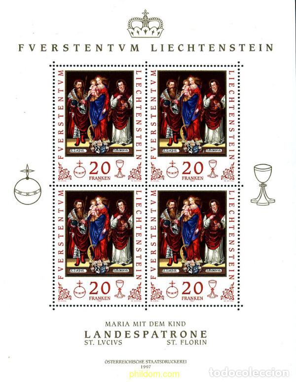 Sellos: 12451 MNH LIECHTENSTEIN 1997 SANTOS PATRONES DEL PRINCIPADO