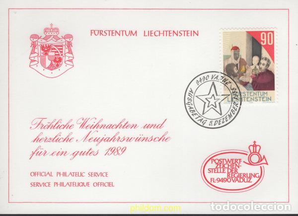 Sellos: 643836 MNH LIECHTENSTEIN 1988 NAVIDAD