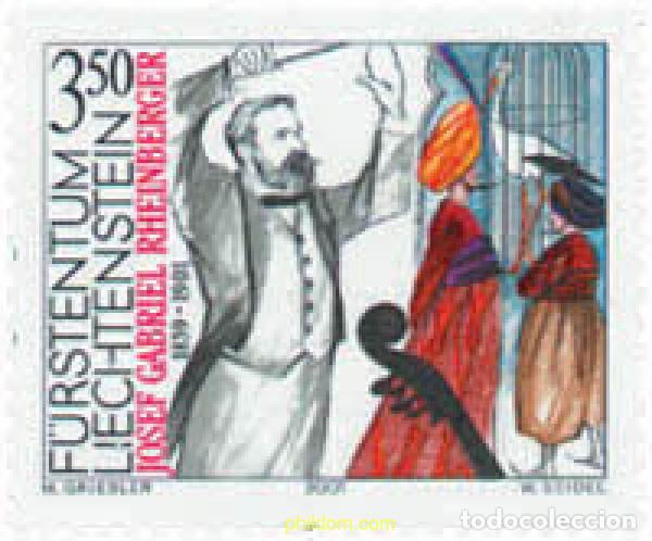 Sellos: 82288 MNH LIECHTENSTEIN 2001 CENTENARIO DE LA MUERTE DE JOSEPH GABRIEL RHEINBERGER