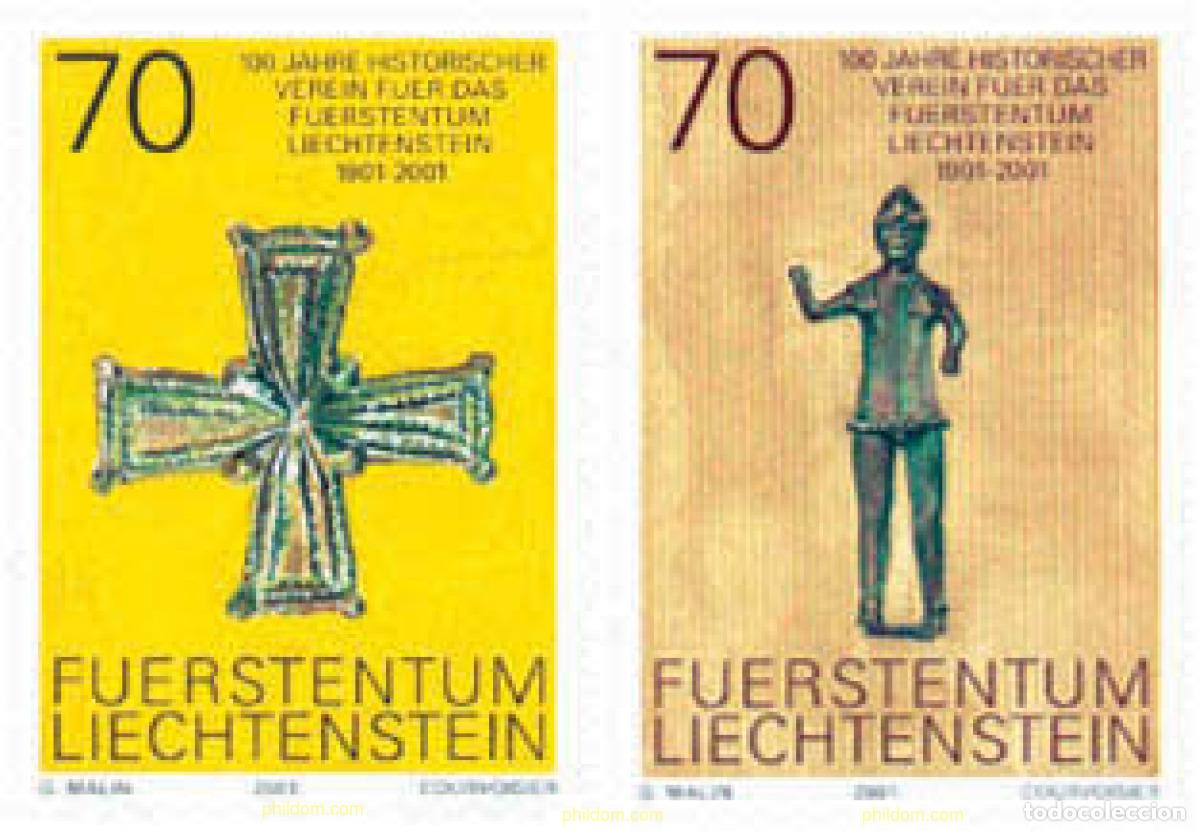 Sellos: 79122 MNH LIECHTENSTEIN 2001 CENTENARIO DEL MUSEO DE LA SOCIEDAD DE HISTORIA DE LIECHTENSTEIN