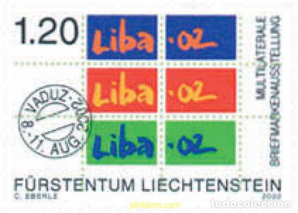 Sellos: 81557 MNH LIECHTENSTEIN 2002 LIBA 02. EXPOSICION FILATELICA NACIONAL
