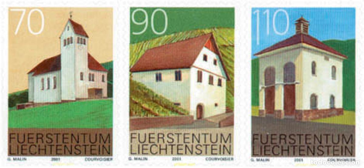Sellos: 77899 MNH LIECHTENSTEIN 2001 EDIFICIOS DE LIECHTENSTEIN - Foto 1