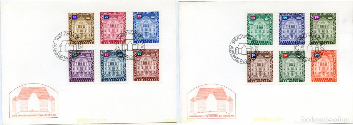 Sellos: 251854 MNH LIECHTENSTEIN 1976 SEDE DEL GOBIERNO DE VADUZ