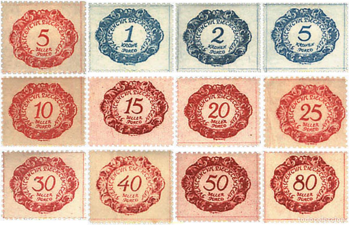 Sellos: 339356 HINGED LIECHTENSTEIN 1920 CIFRAS
