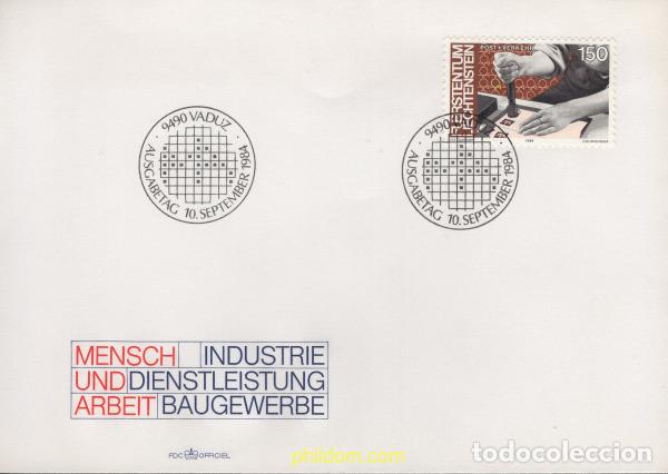 Sellos: 641198 MNH LIECHTENSTEIN 1984 EL HOMBRE Y EL TRABAJO