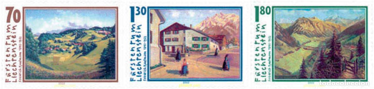 Sellos: 82291 MNH LIECHTENSTEIN 2002 PINTORES DE LIECHTENSTEIN. FRIEDRICK KAUFMANN