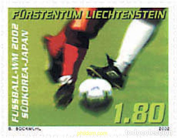 Sellos: 81559 MNH LIECHTENSTEIN 2002 COPA DEL MUNDO DE FUTBOL. COREA DEL SUR Y JAPON-02
