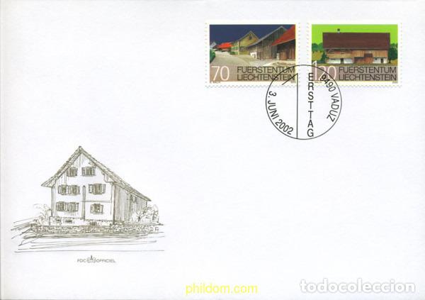 Sellos: 218470 MNH LIECHTENSTEIN 2002 EDIFICIOS HISTORICOS - Foto 1