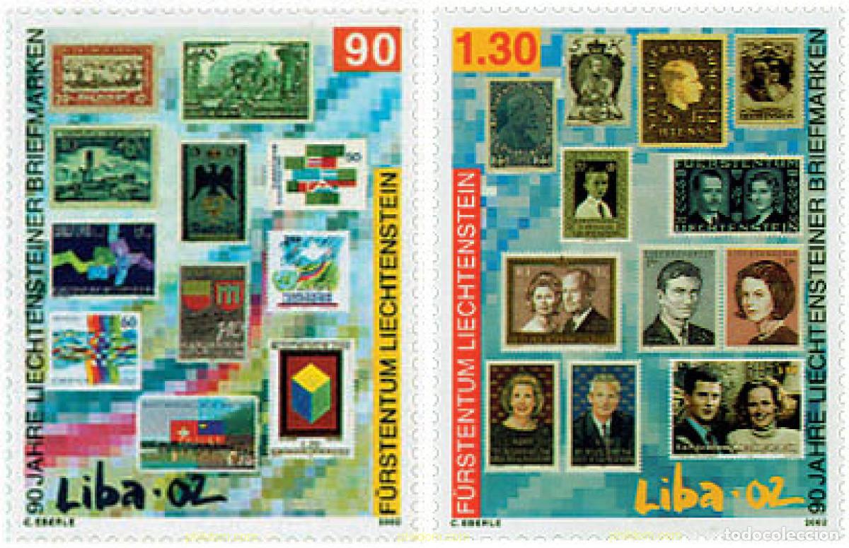 Sellos: 100131 MNH LIECHTENSTEIN 2002 LIBA 02. EXPOSICION FILATELICA NACIONAL