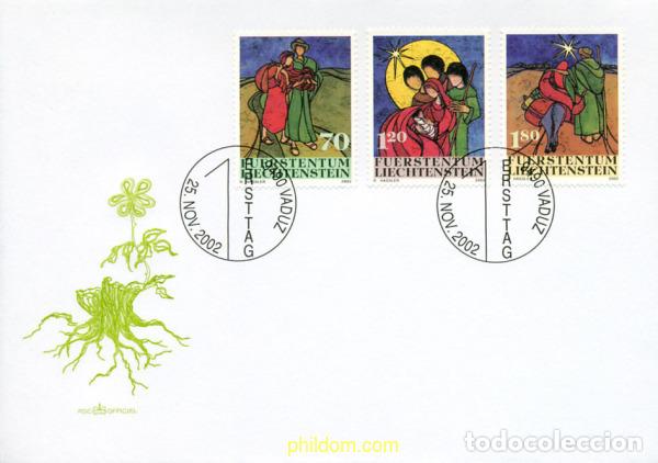 Sellos: 218475 MNH LIECHTENSTEIN 2002 NAVIDAD