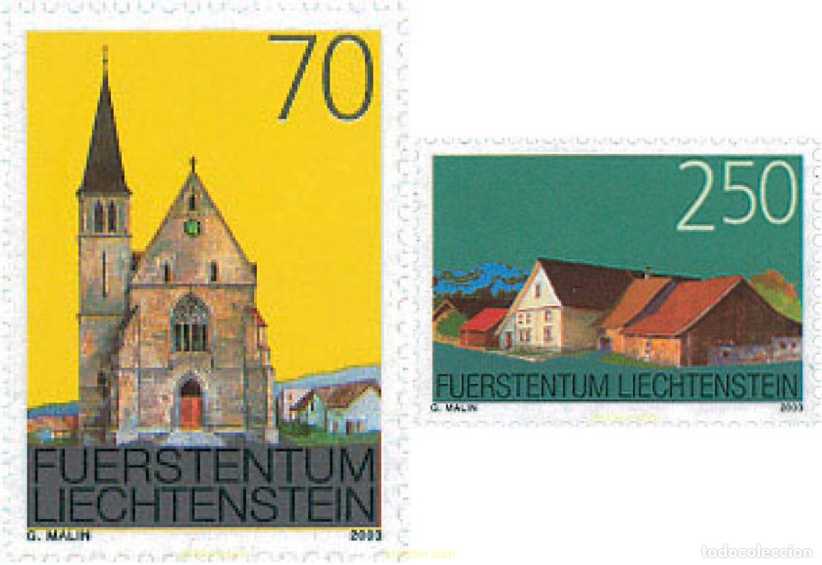 Sellos: 108099 MNH LIECHTENSTEIN 2003 EDIFICIOS - Foto 1