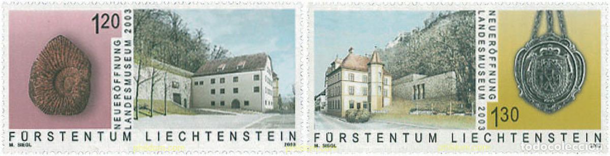 Sellos: 119715 MNH LIECHTENSTEIN 2003 REAPERTURA DEL MUSEO NACIONAL
