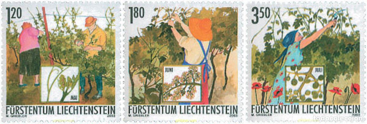Sellos: 119702 MNH LIECHTENSTEIN 2003 EL A&Ntilde;O DEL VITICULTOR