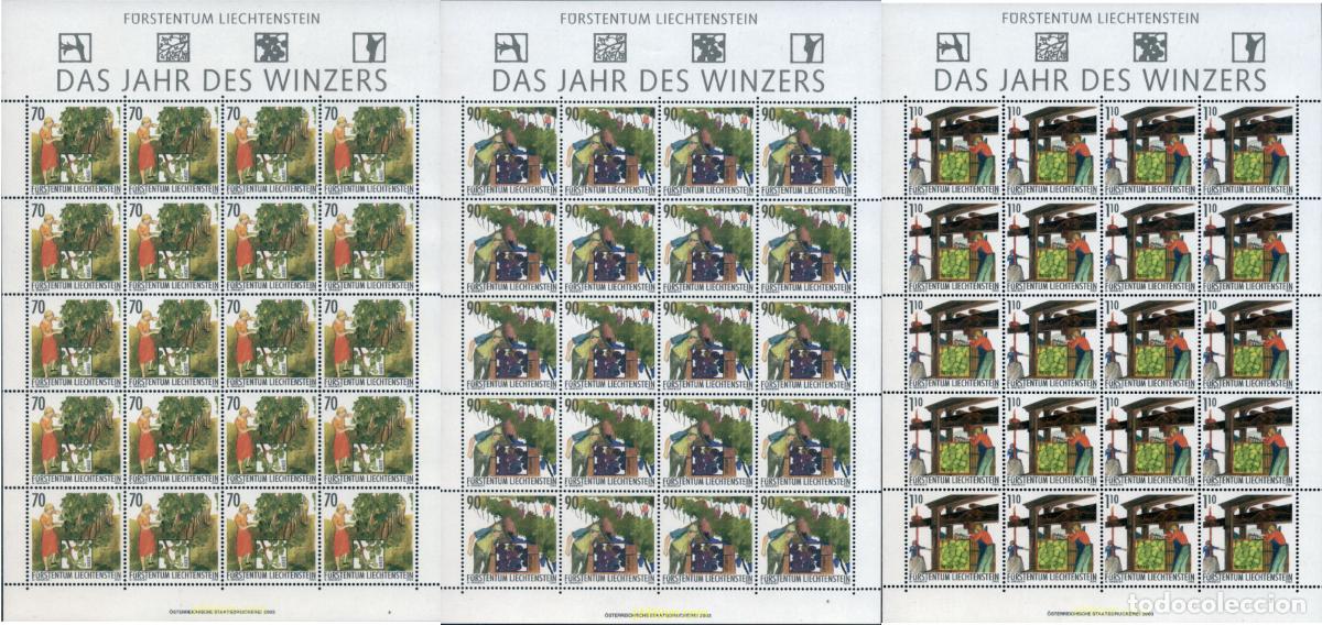 Sellos: 132640 MNH LIECHTENSTEIN 2003 EL A&Ntilde;O DEL VITICULTOR