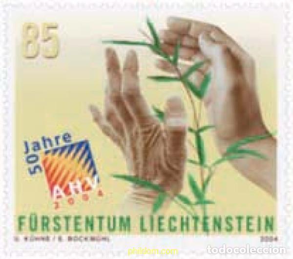 Sellos: 141975 MNH LIECHTENSTEIN 2004 50 ANIVERSARIO DE LA AHV