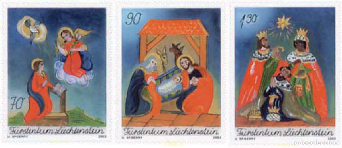 Sellos: 141967 MNH LIECHTENSTEIN 2003 NAVIDAD