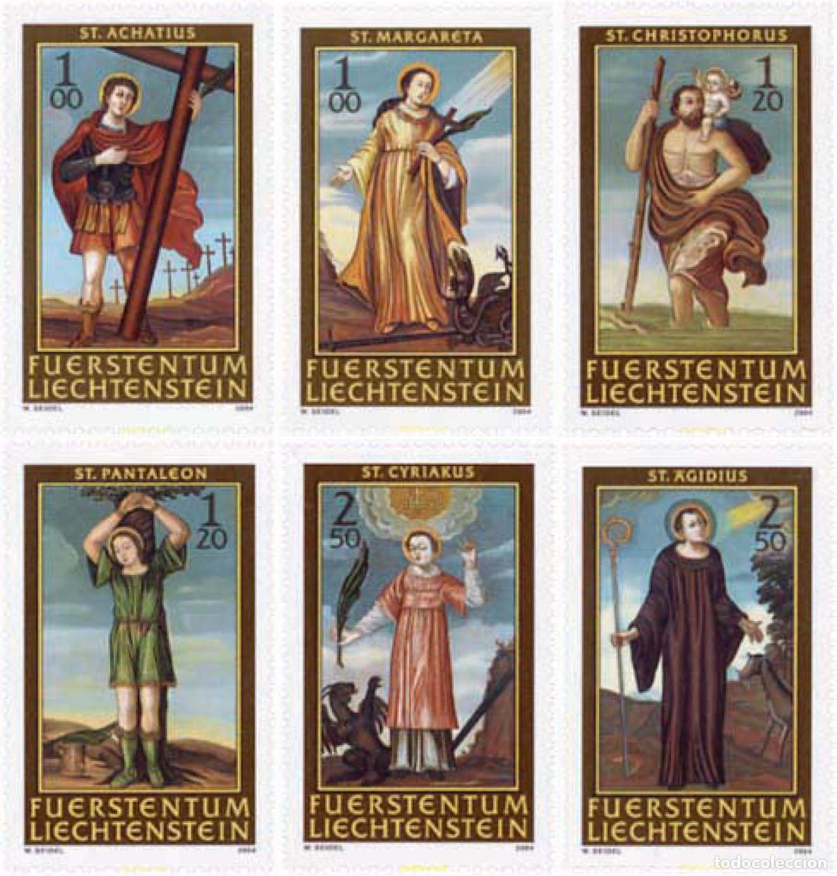 Sellos: 141980 MNH LIECHTENSTEIN 2004 LOS 14 SANTOS