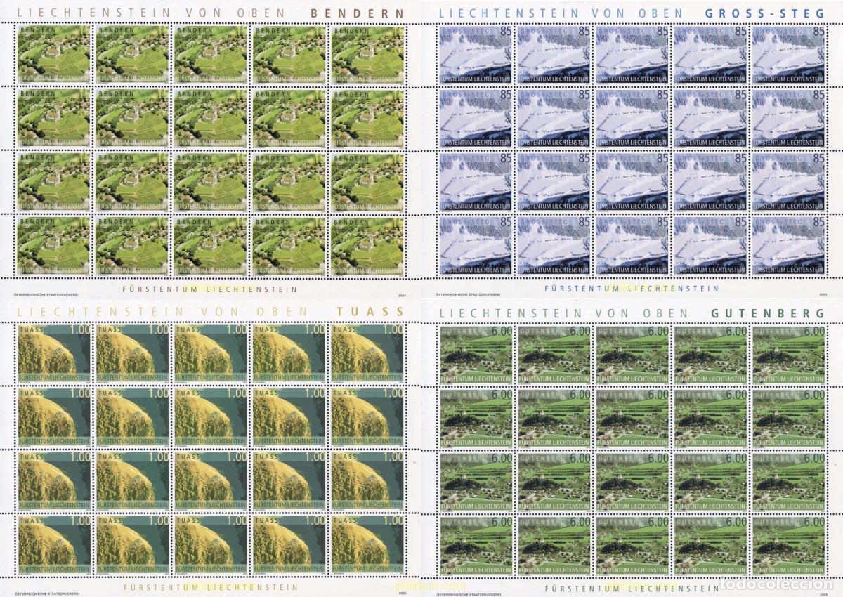 Sellos: 141987 MNH LIECHTENSTEIN 2004 VISTAS AEREAS