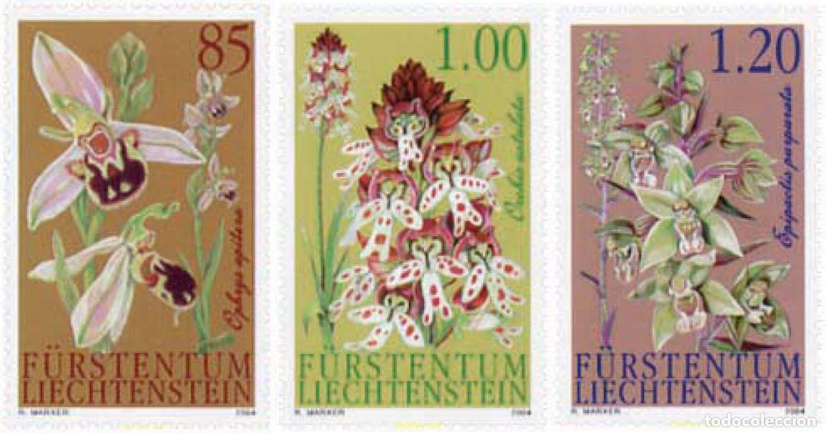 Sellos: 141988 MNH LIECHTENSTEIN 2004 ORQUIDEAS