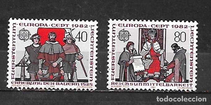 Sellos: 1982: Serie &rdquo;Europa. Acontecimientos hist&oacute;ricos&rdquo; (MNH**)