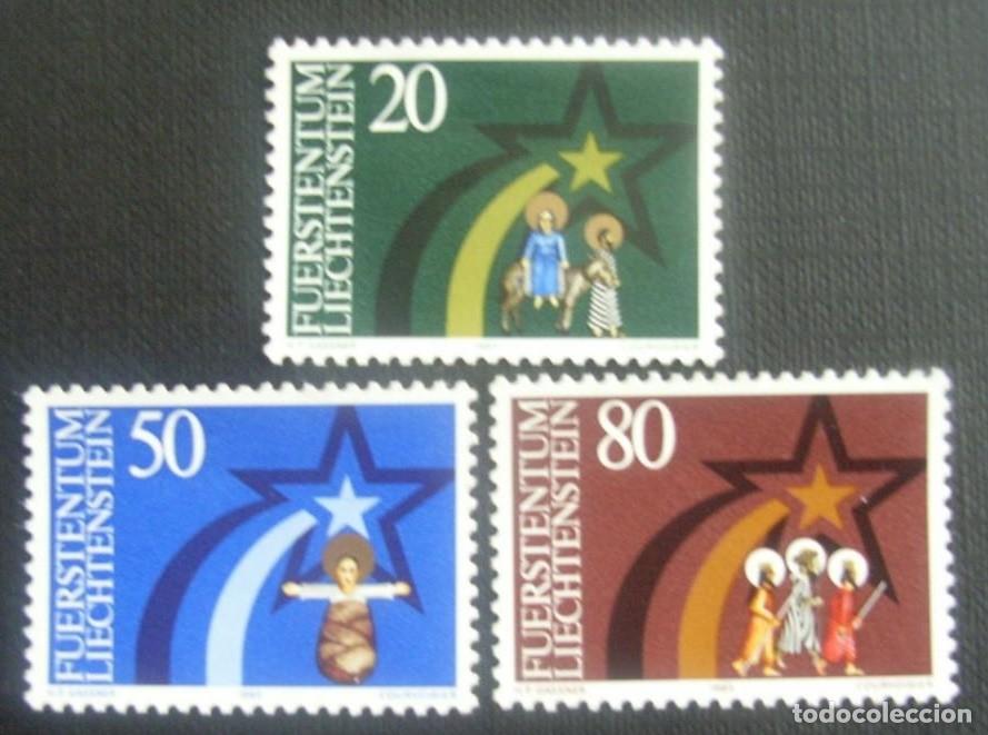 Sellos: LIECHTENSTEIN 1983 - NAVIDAD - NOEL - CHRISTMAS - YVERT N&ordm; 772/774**