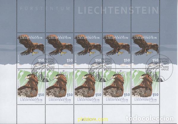 Sellos: 652755 USED LIECHTENSTEIN 2019 EUROPA CEPT 2019 - NATIONAL BIRD