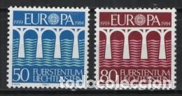 Sellos: LIECHTENSTEIN 1984 - EUROPA CEPT - YVERT N&ordm; 778/779**