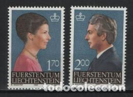 Sellos: LIECHTENSTEIN 1984 - PRINCIPES DE LIECHTENSTEIN - YVERT N&ordm; 802/803**