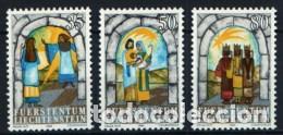 Sellos: LIECHTENSTEIN 1984 - NAVIDAD - NOEL - CHRISTMAS - YVERT N&ordm; 804/806**