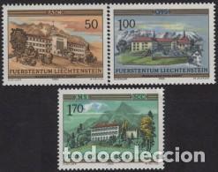 Sellos: LIECHTENSTEIN 1985 - ORDENES RELIGIOSAS Y CONVENTOS - YVERT N&ordm; 809/811**