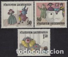 Sellos: LIECHTENSTEIN 1985 - EL TEATRO - YVERT 828/830**