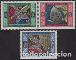 Sellos: LIECHTENSTEIN 1985 - ARMAS DE LA GUARDIA REAL - YVERT 831/833**
