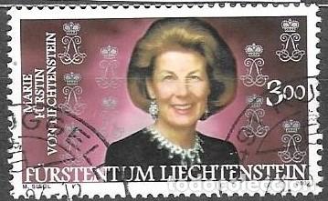 Sellos: SELLO USADO DE LIECHTENSTEIN 2002, YT 1236