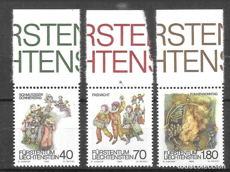 Timbres: SELLOS** DE LIECHTENSTEIN 1983, YT 759/ 61