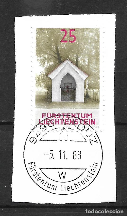 Sellos: liechtenstein 1988 sello usado - 33/47