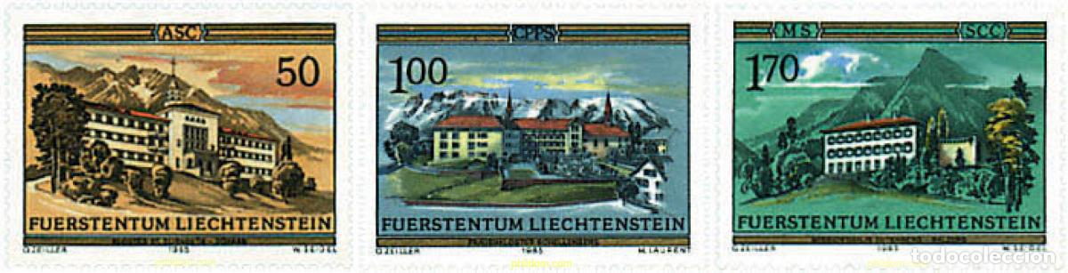 Sellos: 78283 MNH LIECHTENSTEIN 1985 ORDENES Y CONVENTOS