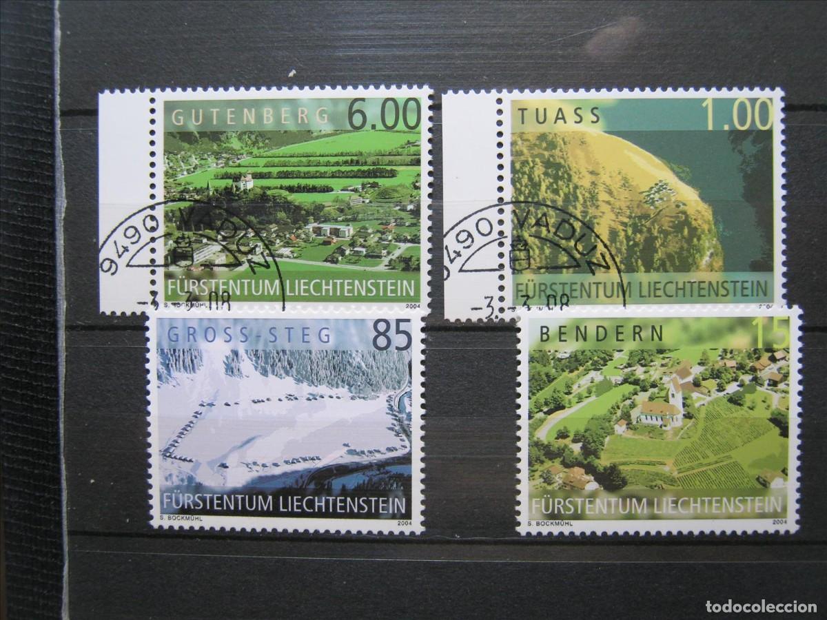 Selos: LIECHTENSTEIN 2004 SERIE MNH** SIN CHARNELA Y USADO EN LUJO.