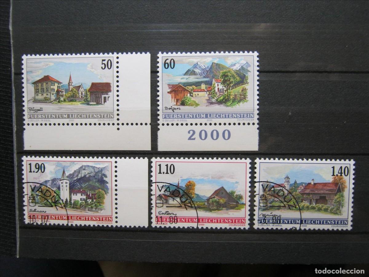 Selos: LIECHTENSTEIN 2001 SERIE YVERT 1171/1174 MNH** Y USADOS LUJO.
