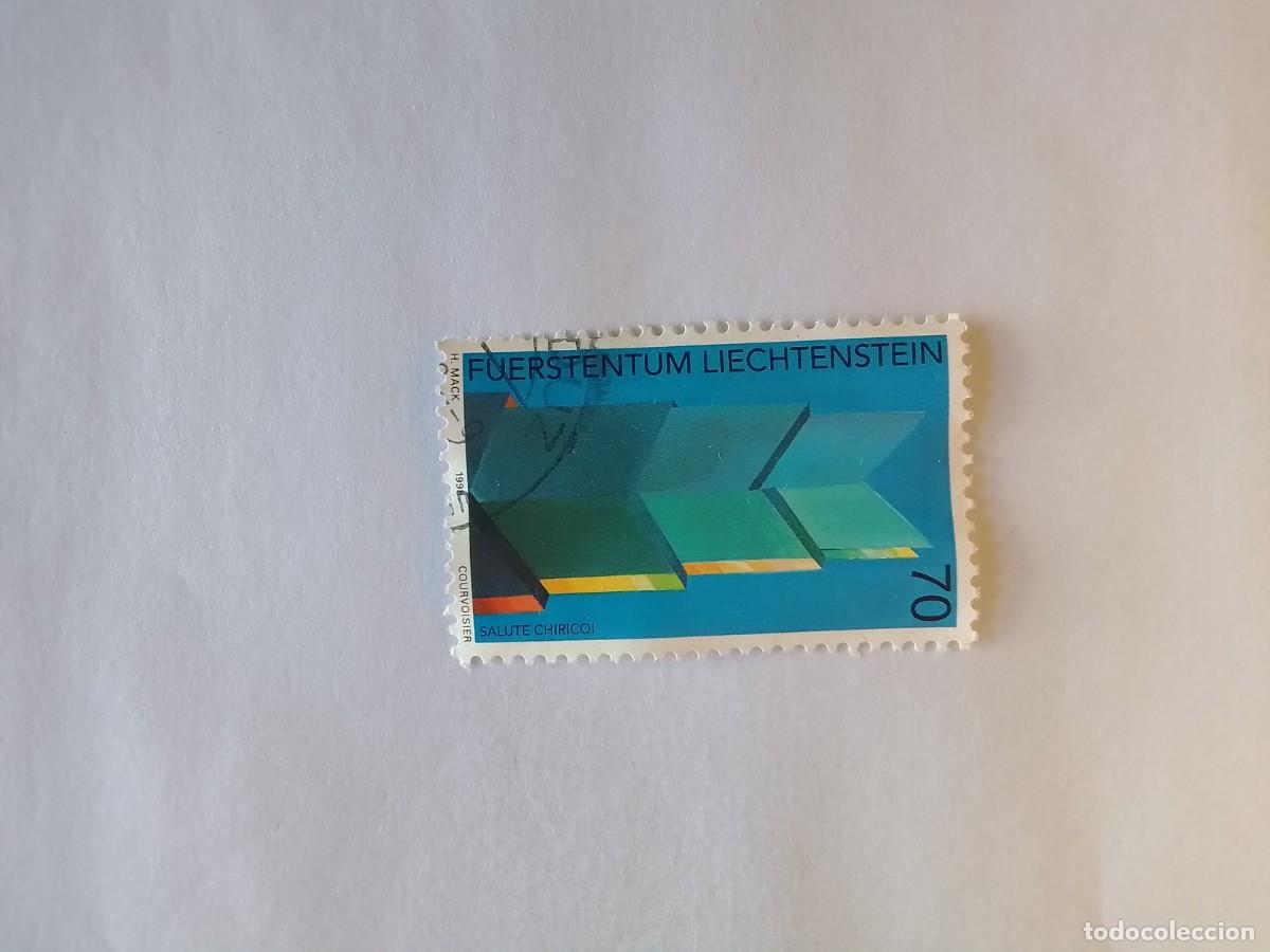 Sellos: A&Ntilde;O 1998 LIECHTENSTEIN SELLO USADO