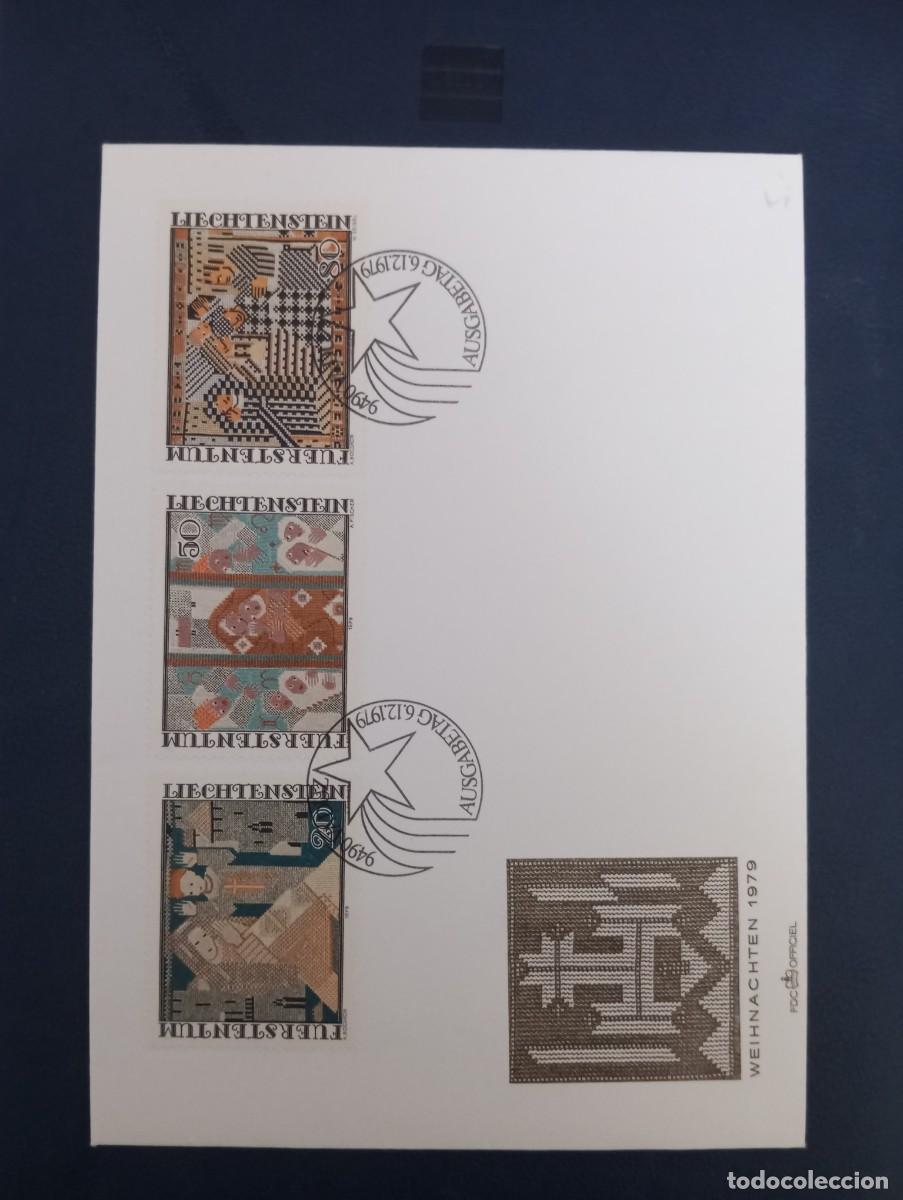 Sellos: LIECHTENSTEIN, 1979, SOBRE ILUSTRADO, SPD