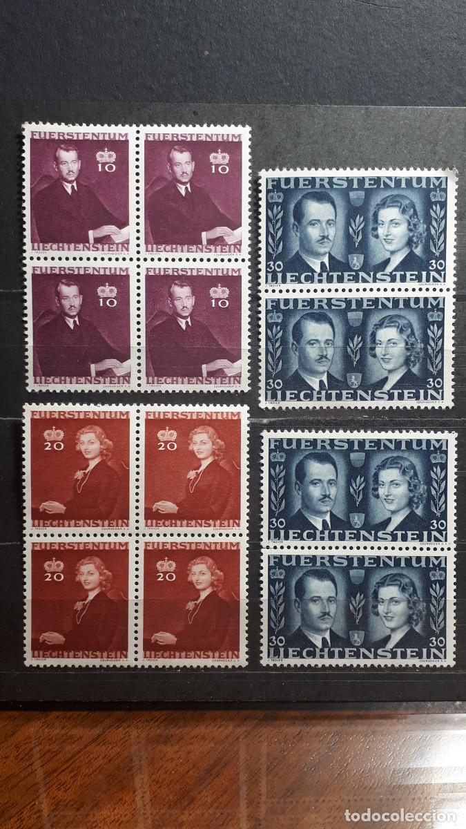 Sellos: LIECHTENSTEIN. A&Ntilde;O 1943. **. YVERT 186/8