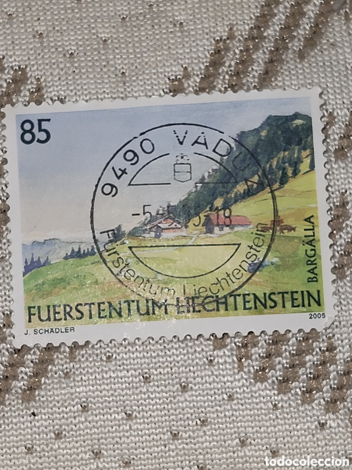 Sellos: Sello de Liechtenstein pastos de monta&ntilde;a 2005