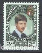 Sellos: LIECHTENSTEIN 1987 - PRINCIPE ALO&Iuml;S - YVERT 862**