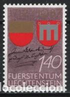 Sellos: LIECHTENSTEIN 1987 - 275 ANIVERSARIO DEL CONDADO DE LIECHTENSTEIN - YVERT 869**