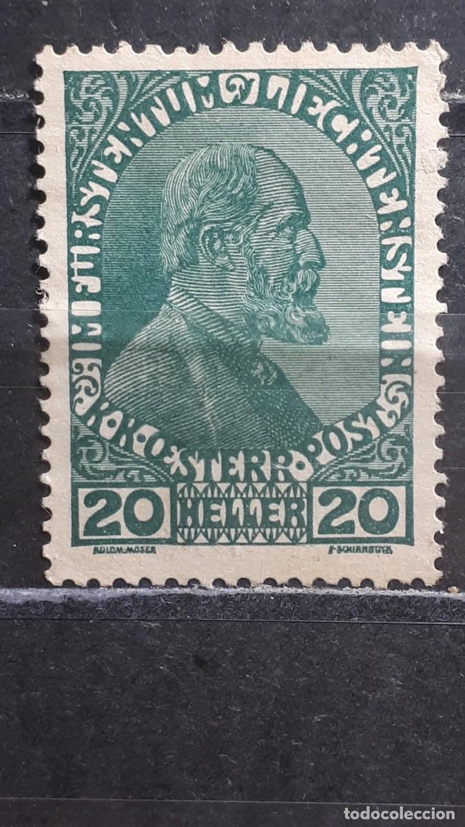 Sellos: LIECHTENSTEIN . A&Ntilde;O 1917. */(*). YVERT 8