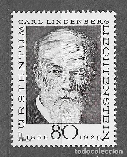 Sellos: Sello de Liechtenstein -1969 Pioneros de la filatelia - 111-1