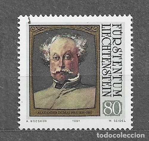 Sellos: Sello de Liechtenstein - 1981 Pintura. Famosos visitantes de Lietchenstein - 790 -111-1