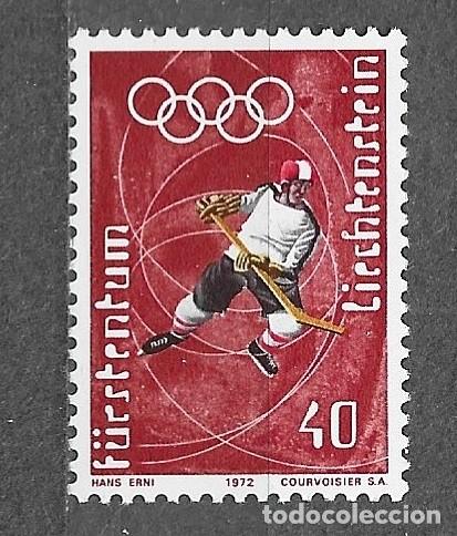 Sellos: Sello de Liechtenstein - 1971 Juegos Ol&iacute;mpicos de Invierno. Sapporo, Jap&oacute;n - 556 -111-1